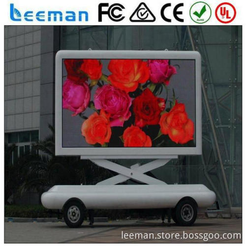 led display vehicle screen Leeman 2015 shenzhen besd led display